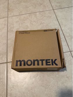monTEK Full Motion TV Wall Mount Brack for 13-43 inch Flat Screen TVs & Monitors