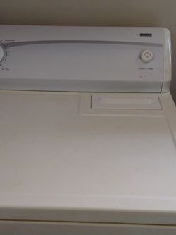 Washer and dryer