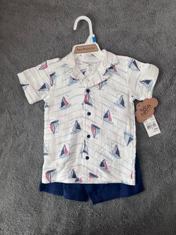 Baby Boy Shorts Set