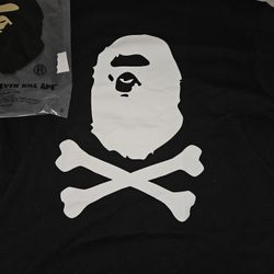 Bape Crossbone Tee Shirt Size Xl