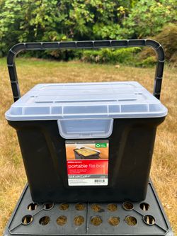 Portable file bin
