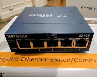 Netgear GS105 - 5 Port Gigabit Ethernet Unmanaged Switch