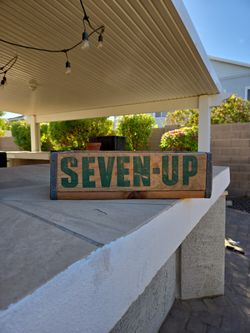 Vintage Seven-UP Crate