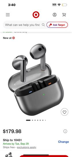 Samsung galaxy Wireless Earbuds with Charging Case