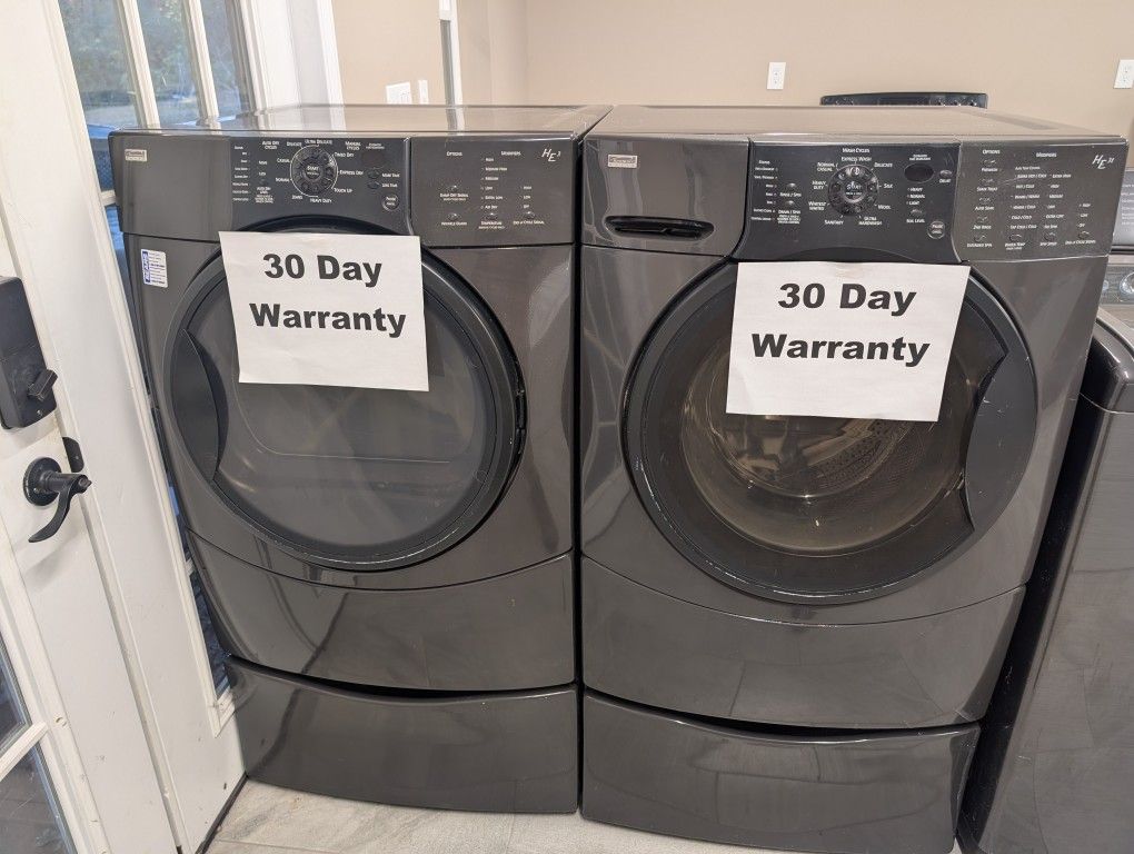 Kenmore Elite Front Load Washer and Dryer set