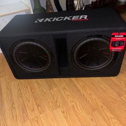 Kicker CompR Dual 12 Subwoofers