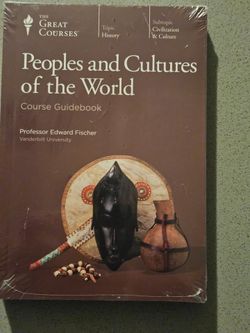 The Great Courses People A d Cultures of the World Book & DVDs
