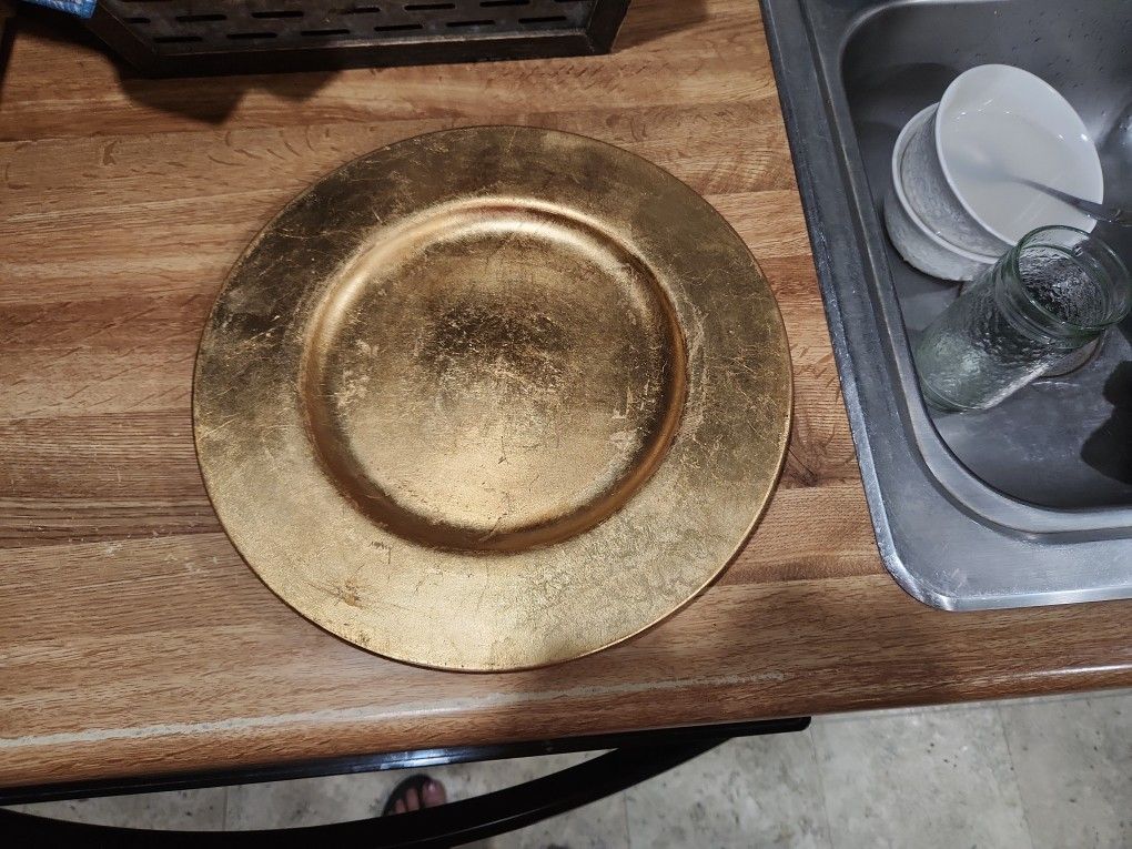 Gold Charger Plates