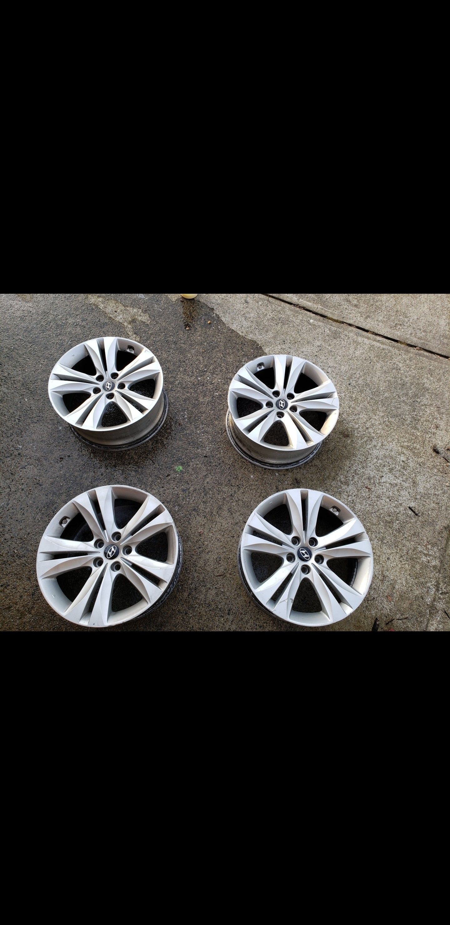 Genesis coupe 10-12 OEM rims
