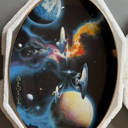 Hamilton Collection Plate “ To Boldly Go”