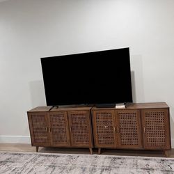 2 cabinets