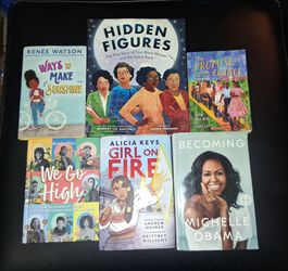 6 books $25 Dlls.