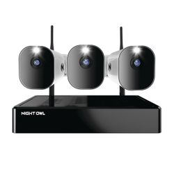 Night Owl 1080P HD Cameras With 1TB NVR Security System 3 Pack Brand New In Box