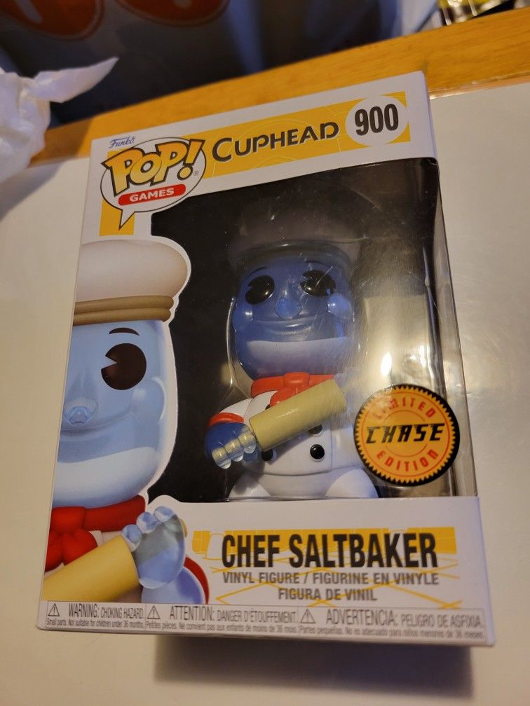 CHEF SALTBAKER CHASE FUNKO POP CUPHEAD