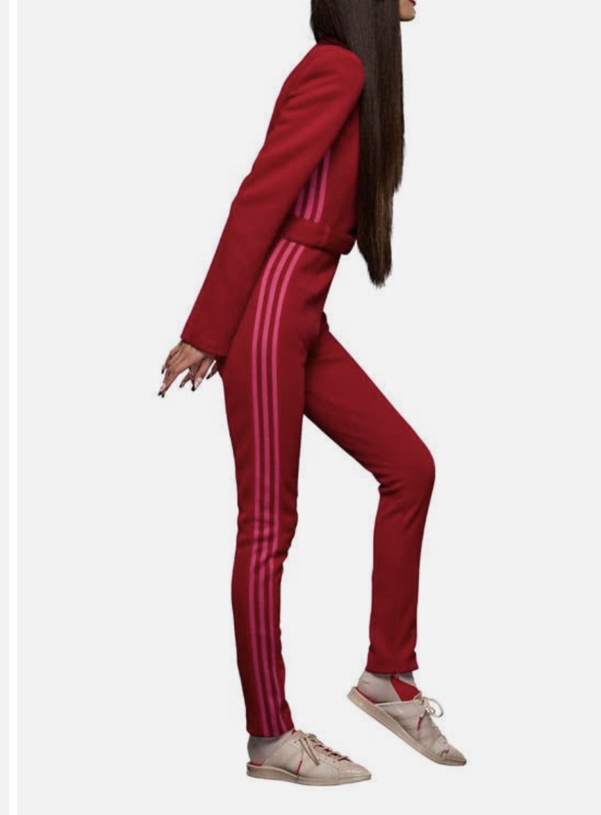 Red adidas cheap jumpsuit womens