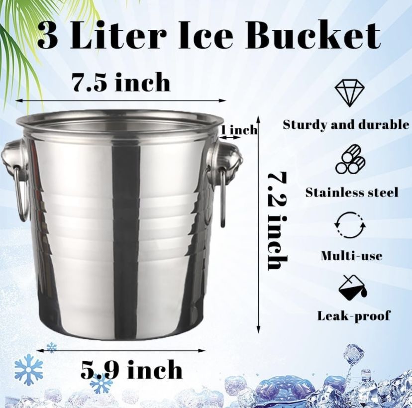 4 Ice Buckets