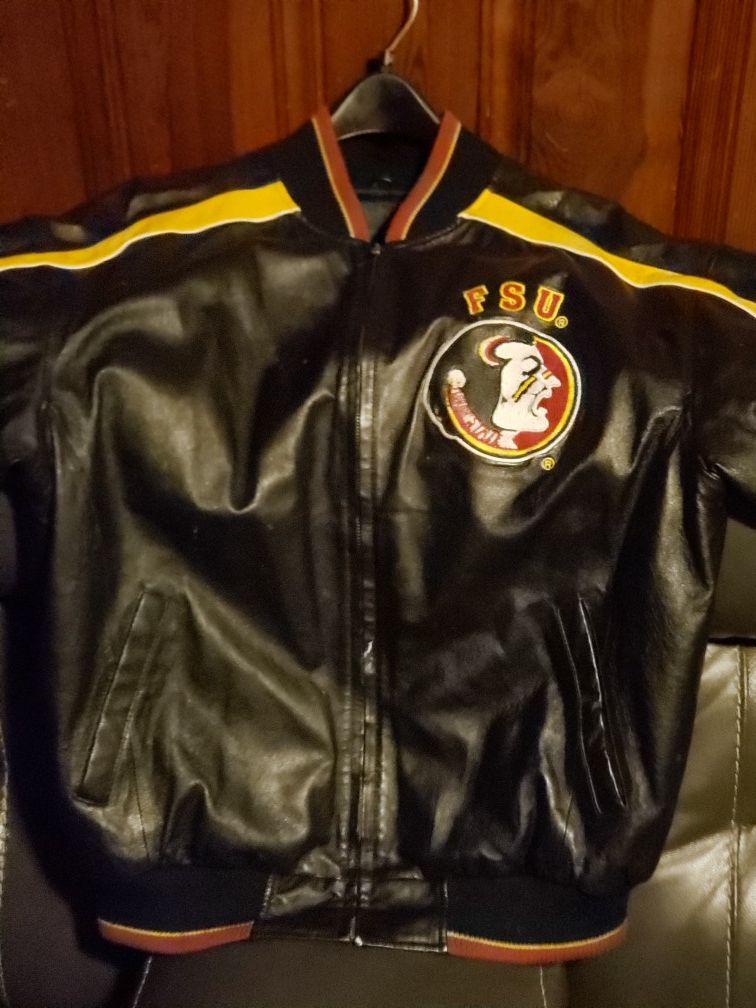 Rare men's leather Seminole Coat
