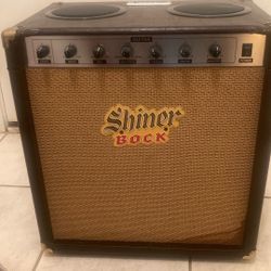 Shiner Bock Bluetooth Speaker Fux Amplifier  Cooler