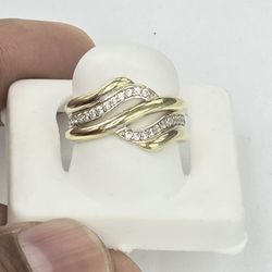 10kt Real Gold Ring For Women 