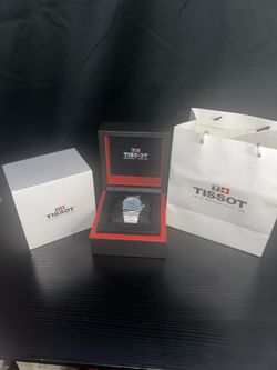 AUTHENTIC blue men’s tissot PRX