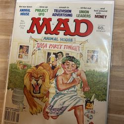 Vintage Mad Magazine #207 JUNE 1979 Animal House!