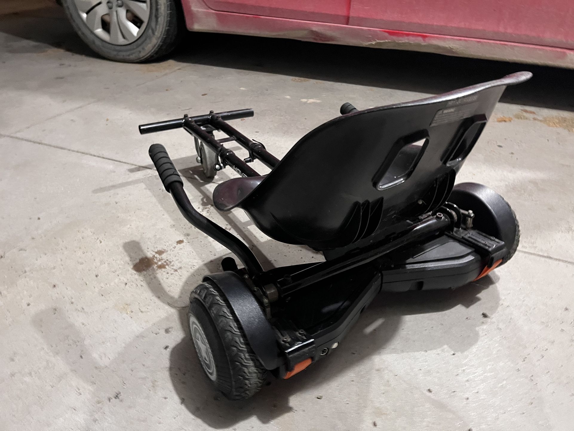 Hoverboard With Attachment