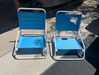 Beach chairs