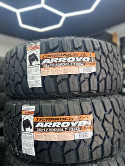 35x12.50R20 r/t arroyo new tires 🛞