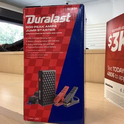 Duralast 800 Peak Amps Jump Starter 
