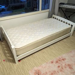 Twin Bed Frame -white