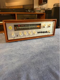 Pioneer SX-1000TW Vintage Silverface Receiver (Wood Case) - Tested!