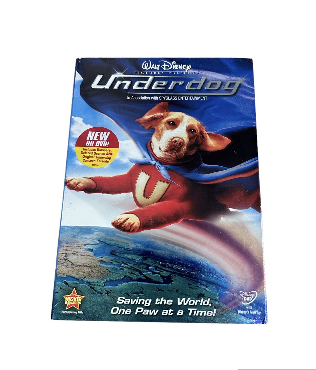 Disney Underdog DVD New Sealed