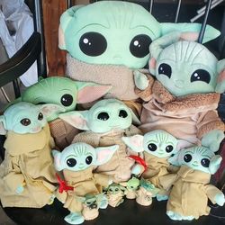 Grogu plushies