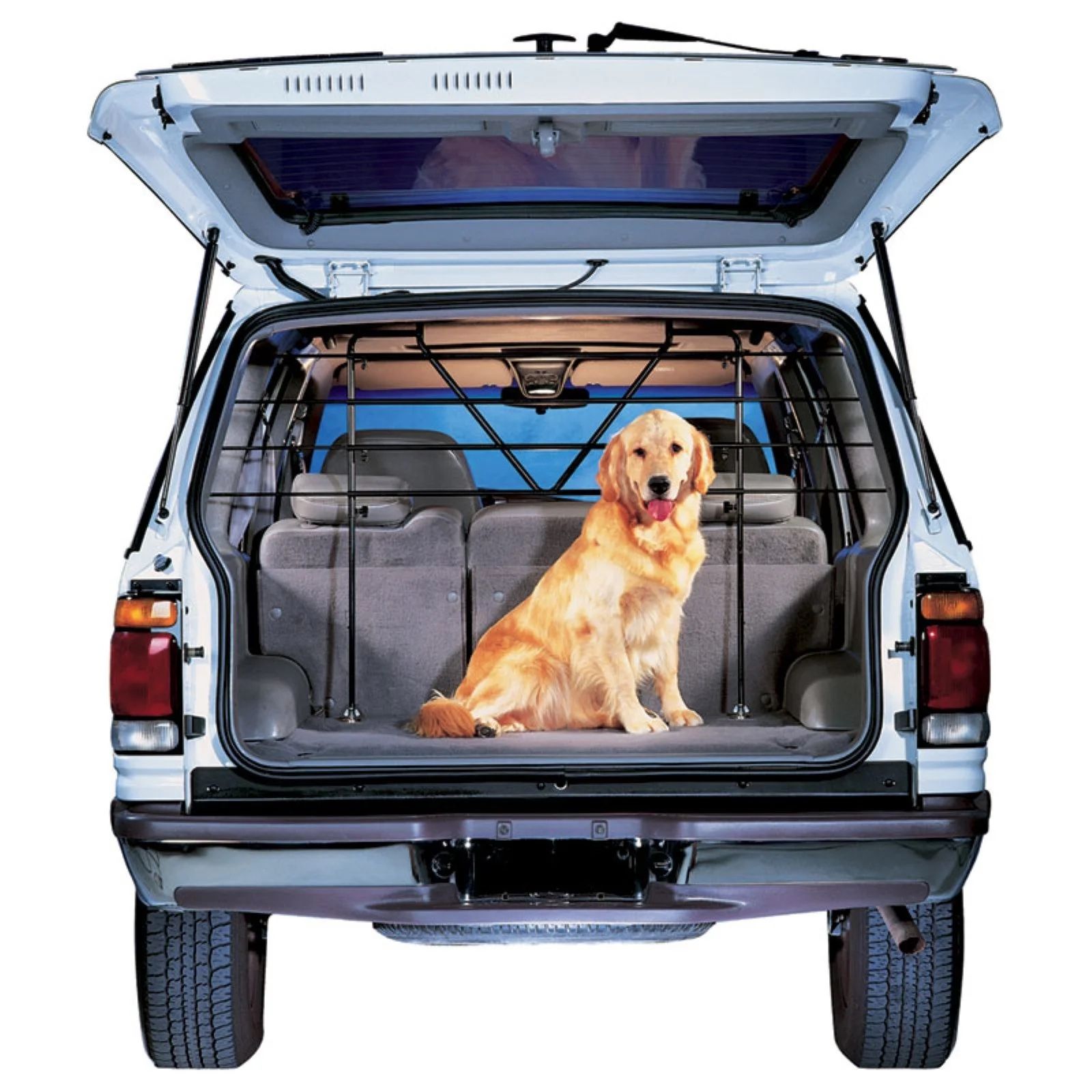 NEW: Universal Precision Pet Vehicle Pet Barrier with Door 55% off 