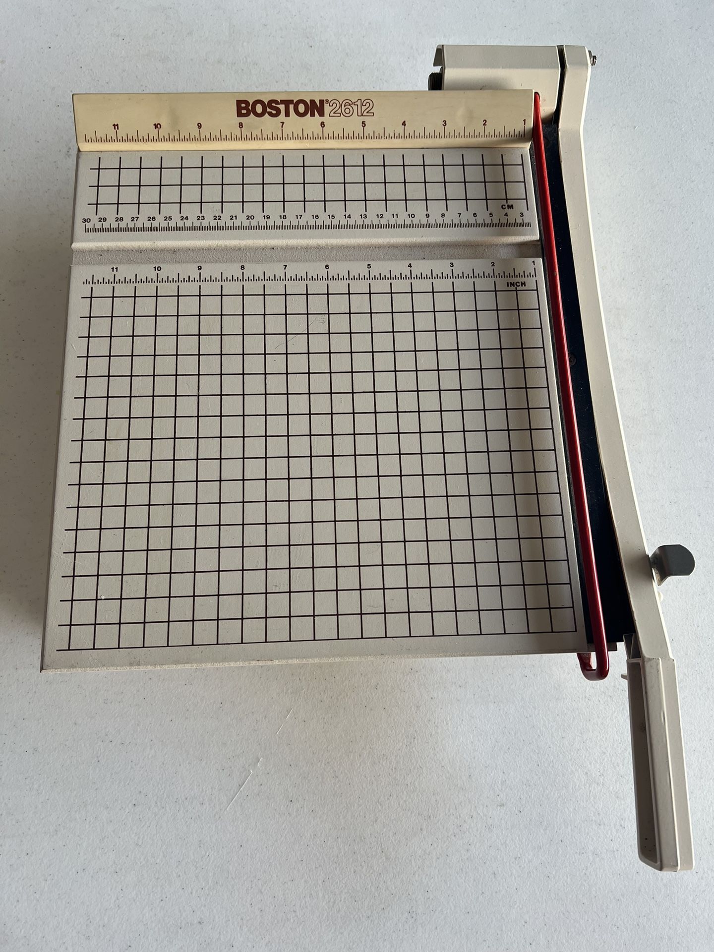 Vintage Boston paper cutter