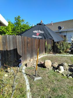 Fireball Whiskey Umbrella