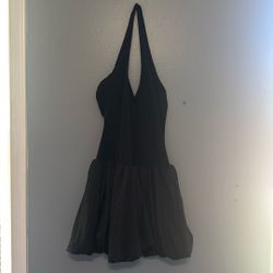 Halter Neck Bubble Athletic Dress