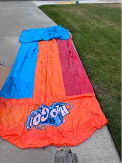 Kids slip and slide