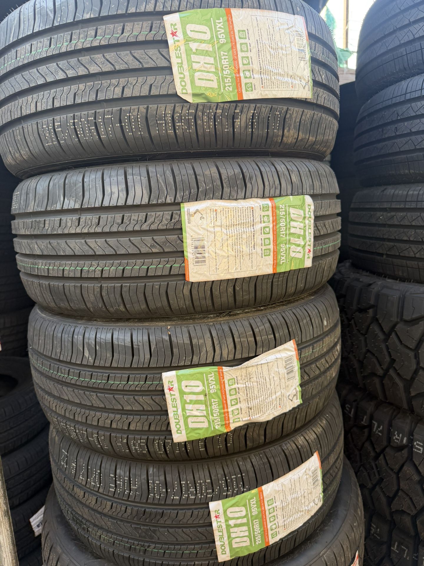 215/50/17 Doublestar free mount and balance included