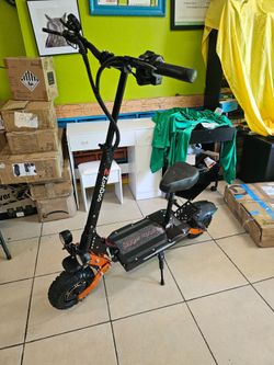 Z001 Plus 58mph Electric Scooter Dual Motor 6000w