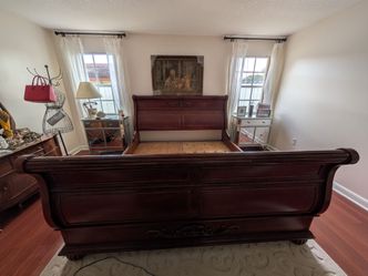 King size bed frame