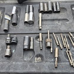 set large size 1/2 socket wrenches