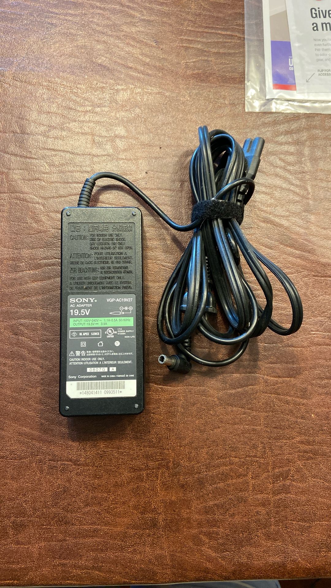 Sony Laptop AC Power Adapter