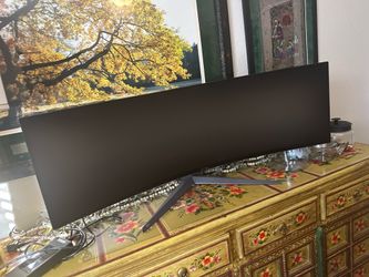 LG 45” curved Monitor