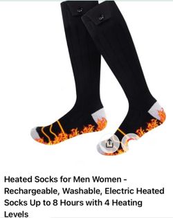 Heated Socks for Men or Women
