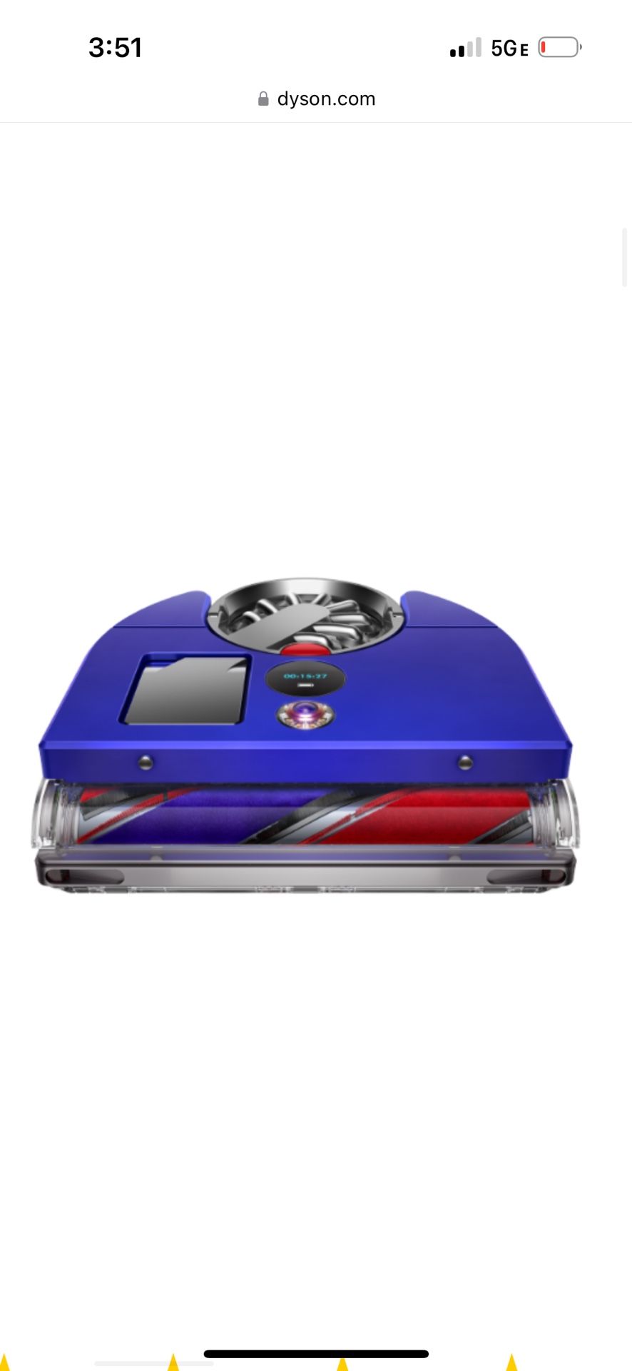 Dyson 360 Via Nav Robotic Vacuum