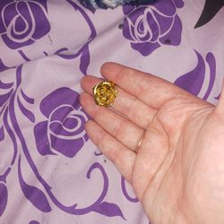 Gold Rose Ring 