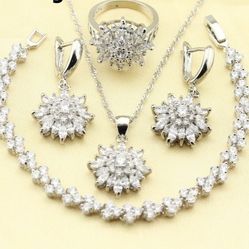 Sterling Silver Jewelry Set
