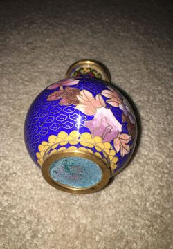 LAN glass work perfume bottle vase S