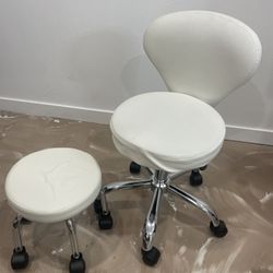 Chair And Stool Chair For Manicure 